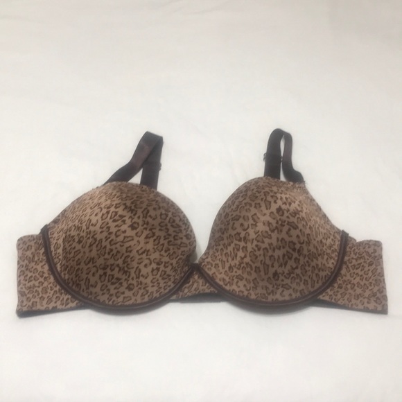 Animal Print Teeshirt Bra - Picture 1 of 5